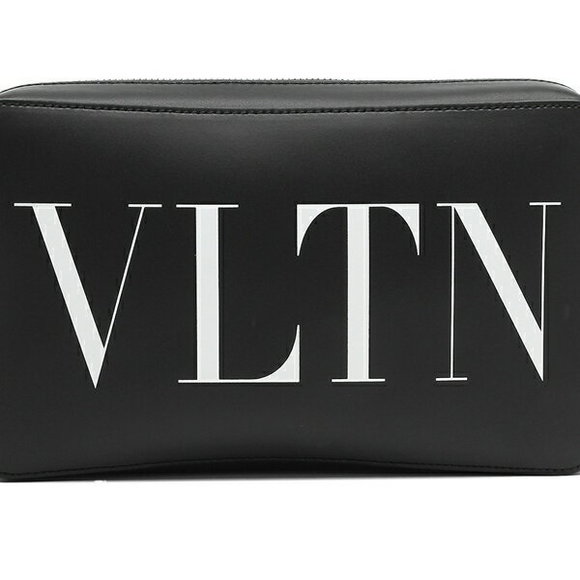 Valentino Garavani 3Y2B0704WJW 0NI Unisex Leather Shoulder Bag Black - Picture 8 of 8